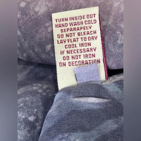 Reba Sheer Embellished Batwing Sleeve Blouse Tunic Top L Made in USA Boho Tribal - Picture 10 of 10